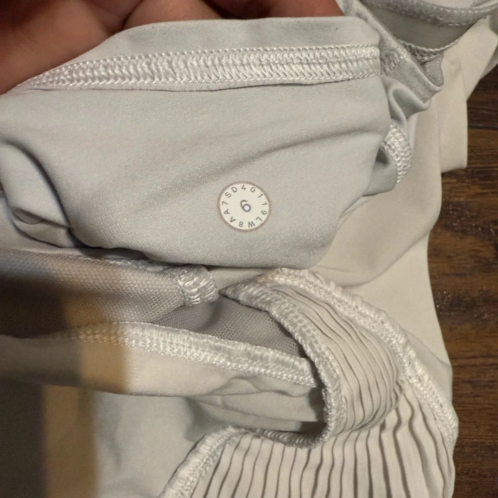 Lululemon Athletica Light Cream Circle Skirt